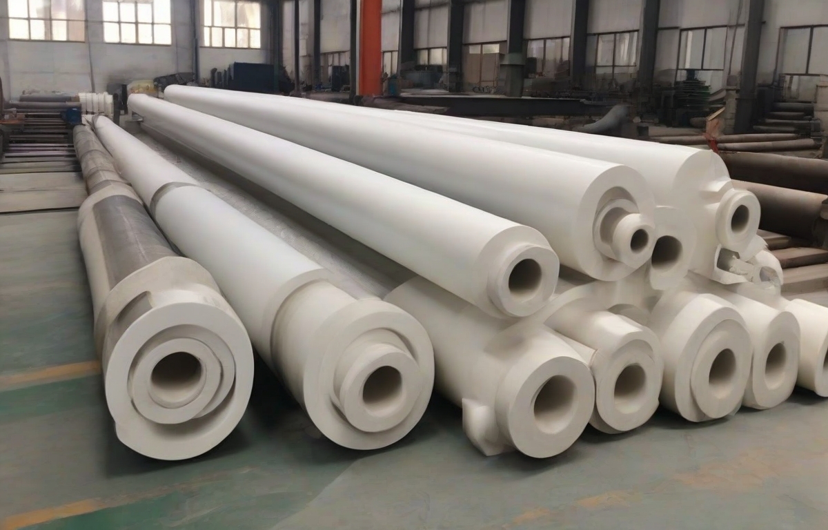 Fused Silica Ceramic Roller For Glass Tempering Furnace